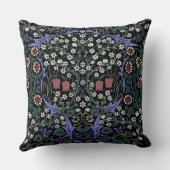William Morris Blackthorn Victorian Wallpaper クッション (裏面)