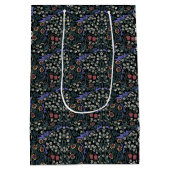 William Morris Blackthorn Victorian Wallpaper ミディアムペーパーバッグ (裏面)