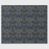 William Morris Blackthorn Victorian Wallpaper ラッピングペーパー (フラット)