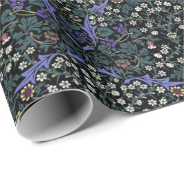 William Morris Blackthorn Victorian Wallpaper ラッピングペーパー