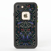 William Morris Blackthorn Victorian Wallpaper LifeProof iPhoneケース (裏面)