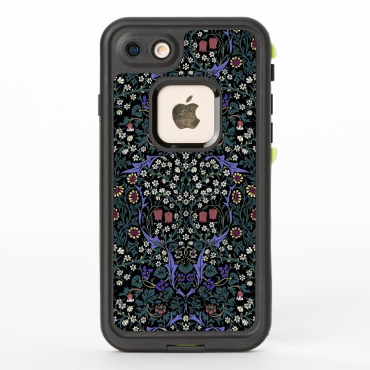 William Morris Blackthorn Victorian Wallpaper LifeProof iPhoneケース (裏面)