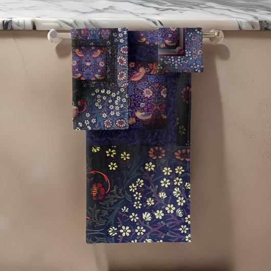 William *Morris Blackthorneイチゴ泥棒 | バスタオルセット