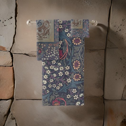 William * Morris Blackthorneモノグラム | バスタオルセット