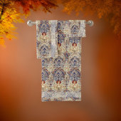 William * Morris Blue Artichokeヴィンテージ バスタオルセット