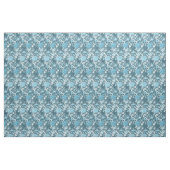 William Morris Blue Floral Pattern Pre-Raphaelites ファブリック (ヤード)