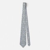 William Morris Blue "Sunflower" Neck Tie ネクタイ (正面)