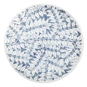 William * Morris Blue Willow Bough セラミックノブ (正面)