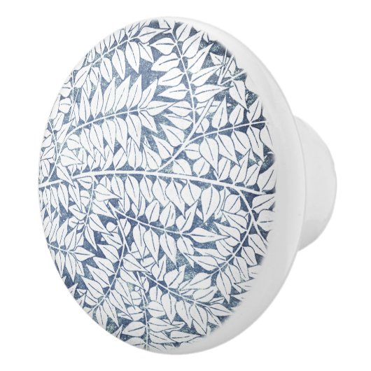 William * Morris Blue Willow Bough セラミックノブ (右)