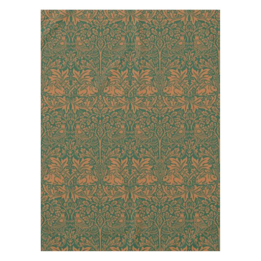 William Morris Brer Rabbit Design テーブルクロス (正面)