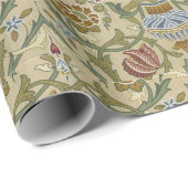 William Morris Brocadeフローラ壁紙パターン ラッピングペーパー (ロールコーナー)