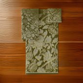 William * Morris BrownとTaupe バスタオルセット