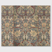 William Morris Bullerswood Faux Tapestry ラッピングペーパー (フラット)