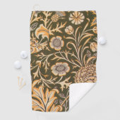 William Morris Cherwell壁紙パターン ゴルフタオル (インサイチュ)