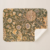 William Morris Cherwell壁紙パターン シェルパブランケット (正面(横))