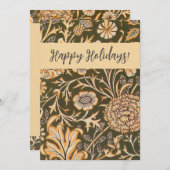 William Morris Cherwell壁紙パターン シーズンカード (正面/裏面)