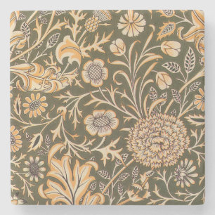 William Morris Cherwell壁紙パターン ストーンコースター