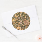 William Morris Cherwell壁紙パターン ラウンドシール (封筒)