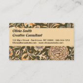 William Morris Cherwell壁紙パターン 名刺 (正面)