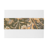 William Morris Cherwell壁紙パターン 招待状ベリーバンド (裏面例)