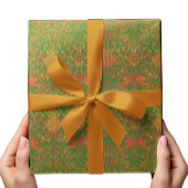 William Morris Christmas Colors  ラージペーパーバッグ