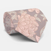 William Morris Chrysanthemum Pattern Neck Tie ネクタイ (ロール)