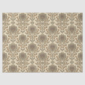 William Morris Compton Floral Art Nouveau Pattern 薄葉紙 (正面)