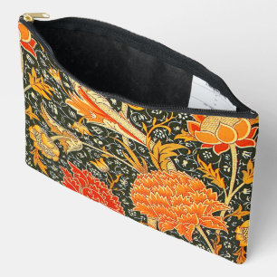 William Morris Cray壁紙パターン アクセサリーポーチ