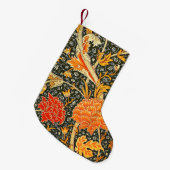 William Morris Cray壁紙パターン スモールクリスマスストッキング (正面 (吊り時))