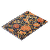 William Morris Cray壁紙パターン ノートブック (左側)