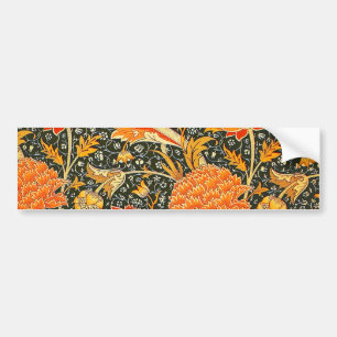 William Morris Cray壁紙パターン バンパーステッカー