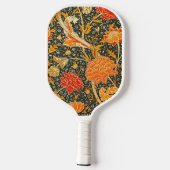 William Morris Cray壁紙パターン ピックルボールラケット (裏面)