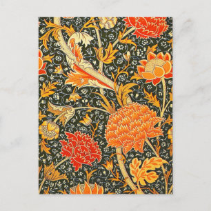 William Morris Cray壁紙パターン ポストカード