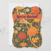 William Morris Cray壁紙パターン 招待状 (正面)