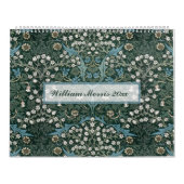 William Morris Decorative Arts Custom Year  カレンダー (カバー)