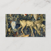 William Morris Deer and Shields in Verdant Realm 名刺 (裏面)
