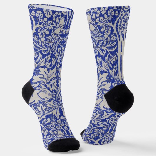 William Morris, Dove & Rabbit ソックス (傾斜あり)