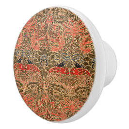 William * Morris Dragon and Peacock Ceramic Knob セラミックノブ