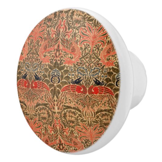 William * Morris Dragon and Peacock Ceramic Knob セラミックノブ (右)