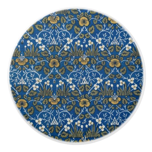 William * Morris Eyebright Herb セラミックノブ (正面)