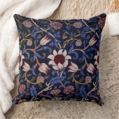 William Morris' flora pattern, Evenlode. クッション (ブランケット)