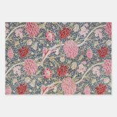 William Morris, Floral Pattern ラッピングペーパーシート (正面3)