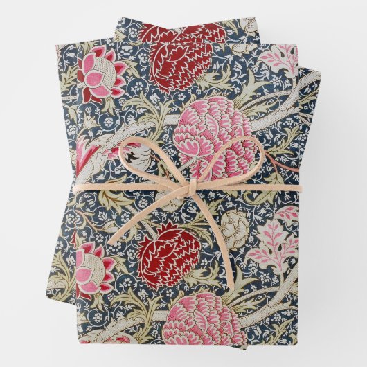 William Morris, Floral Pattern ラッピングペーパーシート (インサイチュ)