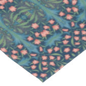 William Morris Floral Pattern Harebell, Blue Pink テーブルクロス (アングル)