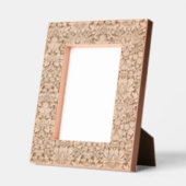 William Morris Flower Garden-Greens レーザー彫刻フレーム (左)