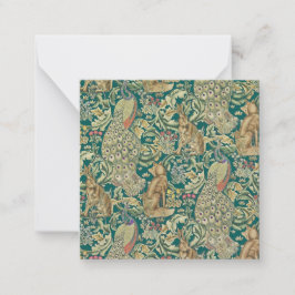 William Morris Forest Flat Note Card ノートカード