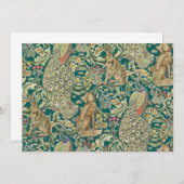 William Morris "Forest" Invitation 招待状 (正面/裏面)