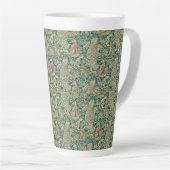 William Morris Forest Latte Mug カフェラテマグ (右アングル)