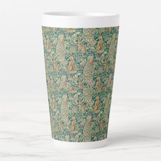 William Morris Forest Latte Mug カフェラテマグ (正面)