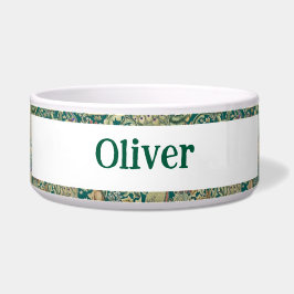 William Morris Forest Victorian Personalized ボウル